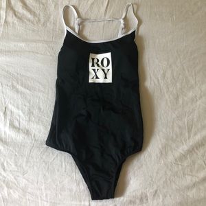 **NEW** ROXY black one-piece swimsuit